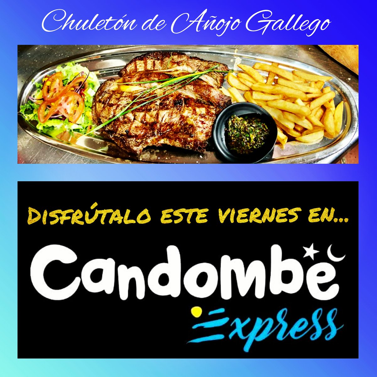 CandombeExpress's tweet image. Ven a @CandombeExpress y prueba nuestras exquisiteces!