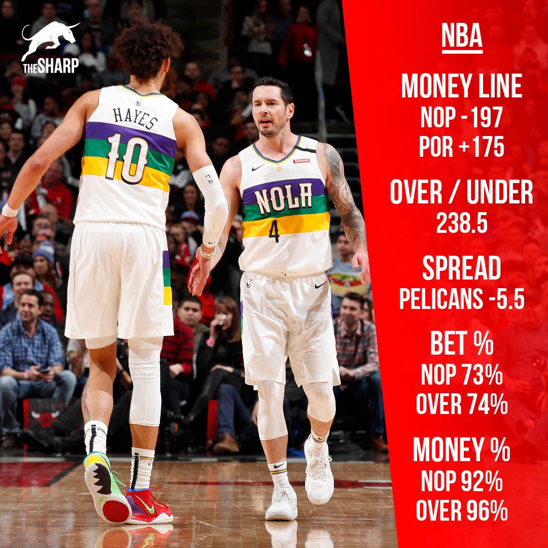 sharpcovers's tweet photo. The Pelicans take on Dame and the Blazers. Dame has been hot on the mic over the all star break but, can he beat Zion and the Peli’s on the court tonight? #thesharp #sharpcovers #sportsbetting  #nba #trailblazers #portland #neworleans #pelicans https://t.co/XuTNO3NAHC