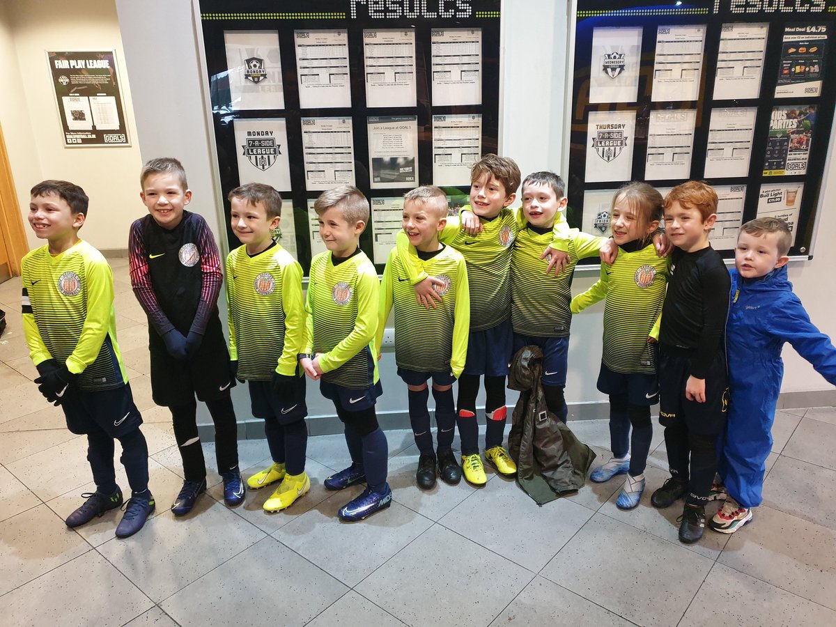 dragons_st's tweet photo. Look at the smiles on these faces. This is straight after a loss in the semi finals, not that you'd be able to tell. Sometimes as coaches we get caught up in results and forget what grassroots should be about. Having fun with your friends playing football https://t.co/slULTKF2dK