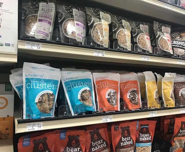 What a great assortment at @lundsandbyerlys 👌👌. Time to stock up on your favorites in the granola section for your weekend snacking!!! #wholeme #glutenfree #clusters #paleo #granola #breakfast #nongmo #grainfree #natural #cleaneating #cleaningredients ift.tt/37I8zGA
