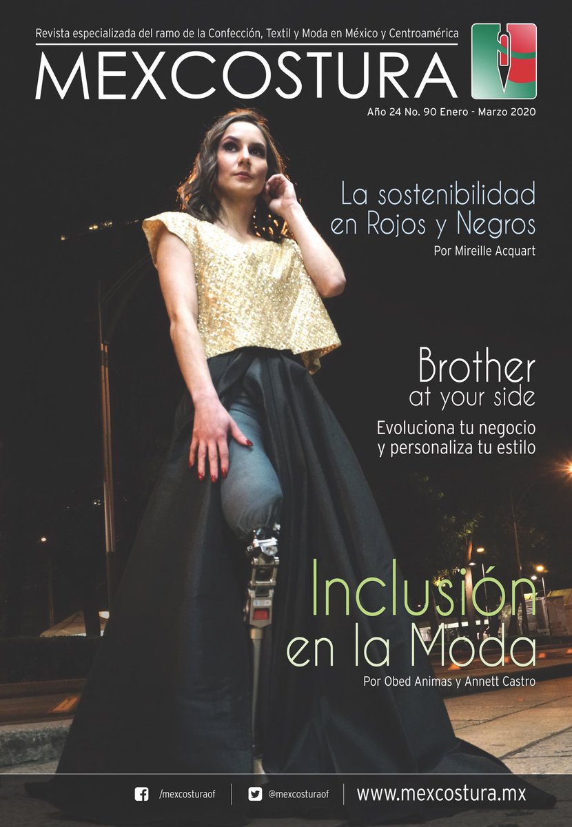 IncluyenteModa's tweet image. La 1er portada #incluyente en una revista de la #IndustriadeModa en #México ... para @MexcosturaOf ✔️