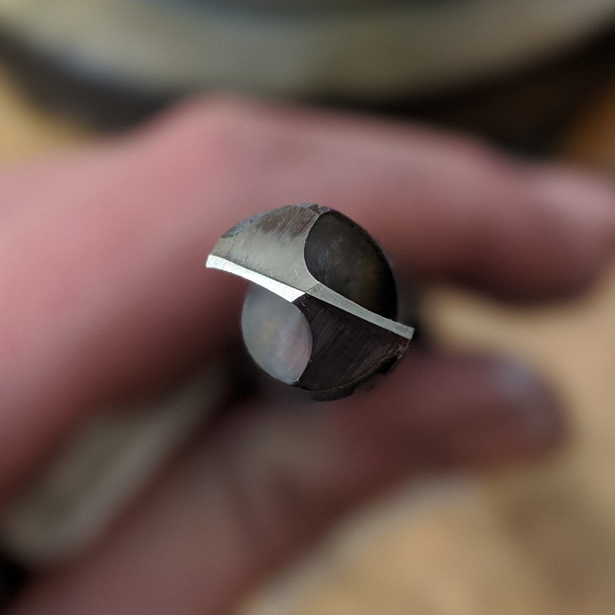 SICDltd's tweet photo. Sharpening some drill bits today! Now I don't have a single blunt drill in the shop! 👍 #drill #tormek #sharpening #machineshop #engineering #lathe #millingmachine #manualmachinist #workshop #jobshop #drillsharpening #metal https://t.co/AQQ2fQncqE