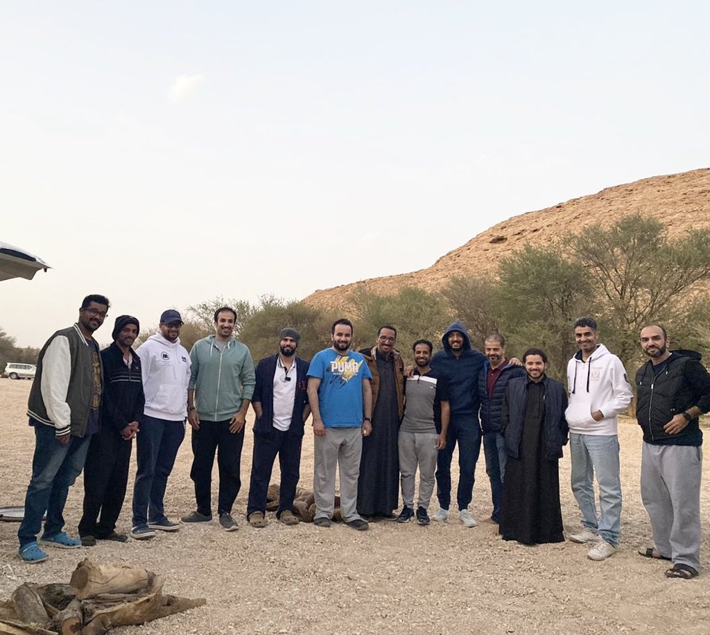 رحلة رائعة مع اعز الأصدقاء ⛺️🏜

علي الكريديس ومحمد النعيم و
<a href="/Oalkassabi/">عثمان يوسف القصبي</a> <a href="/taweela1/">عبد المحسن الطويل</a> <a href="/DrSuliman123/">Dr.Suliman Aldahman | د.سليمان الدحمان</a> <a href="/mohammedPitt/">Mohammed Hassan Alharbi👨🏻‍🎓🎓</a> <a href="/m7md189/">Mohammed Aldakhil</a> <a href="/D7O_OM_H/">عبدالرحمن.</a> <a href="/bandar_aljasser/">Bandar Al Jasser</a>