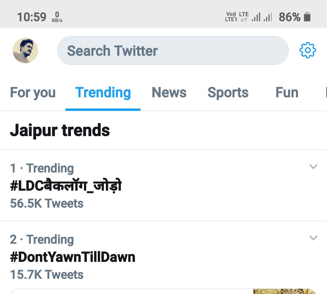 Bheem S Meena (@bheemsdundya) on Twitter photo #ldcबैकलॉग_जोड़ो जयपुर में Frist नम्बर का ट्रेंड कर रहा है और आगे बढ़ो नेशनल ट्रेंड करना है---<a href="/DrPKMahar/">Dr. P.K. Mahar</a> @imdevprakash @imkamleshmeena <a href="/BrijChandera/">Brijmohan Meena Chandera</a> @ihansraj @nareshkarodi #ldcबैकलॉग_जोड़ो जयपुर में Frist नम्बर का ट्रेंड कर रहा है और आगे बढ़ो नेशनल ट्रेंड करना है---<a href="/DrPKMahar/">Dr. P.K. Mahar</a> @imdevprakash @imkamleshmeena <a href="/BrijChandera/">Brijmohan Meena Chandera</a> @ihansraj @nareshkarodi