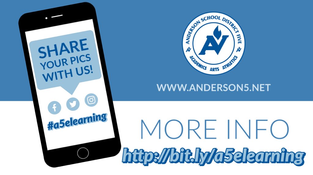 AndersonFive's tweet image. Happy #eLearningday, Anderson Five!! 💻

What are you up to? Share with us what YOUR #a5eLearning day looks like! 📸

Have any questions? Take five and check out our resources ➡️
bit.ly/a5elearning

As always, we’re here to help! 💙 @baldwi2 @a5disteam