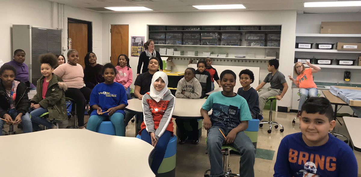 NEHS meeting with 4th and 5th grade scholars who have been recommended for induction! Exciting! <a href="/TrumanHMC1/">TrumanWildcatsHMC1</a> <a href="/HMC1Proud/">Hickman Mills C-1 School District</a>