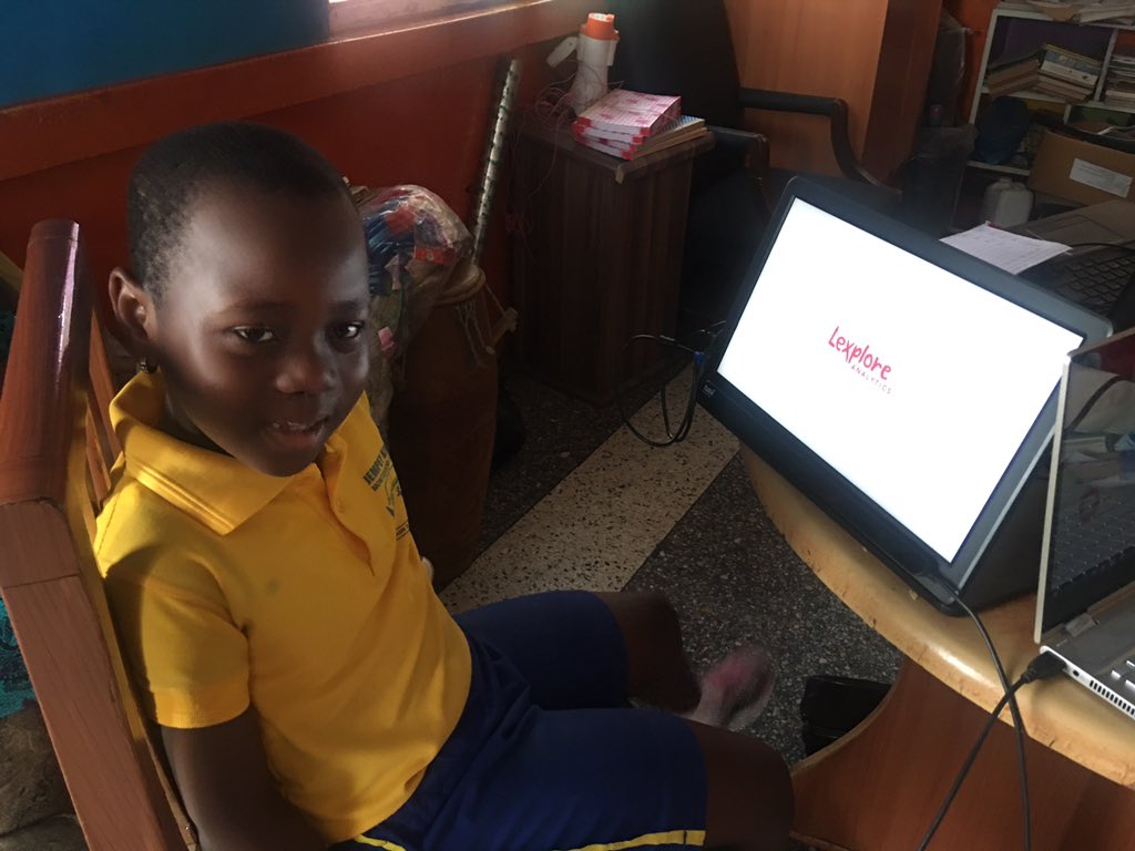 Always excited to welcome a new country to revolutionizing literary instruction - celebrating this joyful reader, our first @LexploreInc student in #Ghana <a href="/MiraiPartners/">Mirai</a> <a href="/Ashaakka/">Asha Sanjay</a> <a href="/NkhanNyla/">Nyla</a> <a href="/BoKristoffer/">Bo Kristoffersson</a> <a href="/BookwormCafeNG/">The Bookworm Cafe</a>