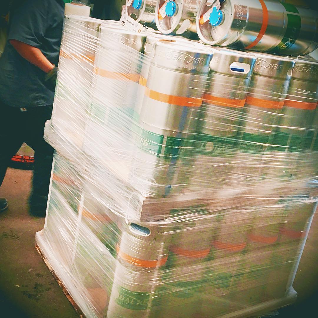 #FlashbackFriday to when our #kegs were going for a little joyride…<a href="/drinkjoyride/">Drink Joyride</a> #Coffee, that is! Being sent out to the masses to fuel those caffeine cravings! ☕