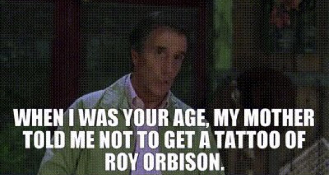 Roy Orbison Tattoo Waterboy