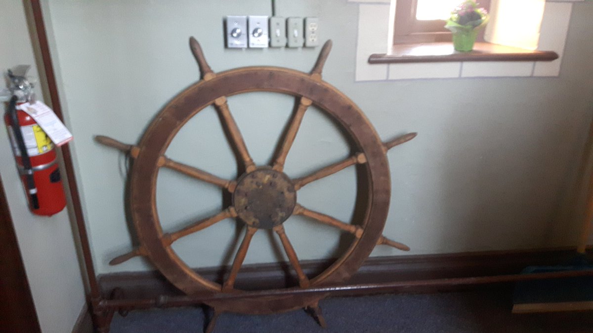 james_misner's tweet photo. Some of our old fishing gear displayed at St. Paul's church for thus Sundays fisherman's service at 10am. Hope to see u there. https://t.co/y3N8cphByZ