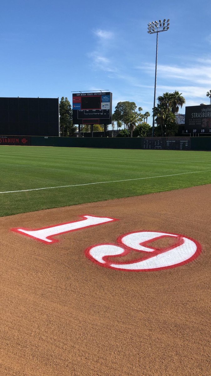 cdbeltz's tweet photo. Tournament weekend for the Tony Gwynn Legacy #19 https://t.co/wjaUpt9tPy