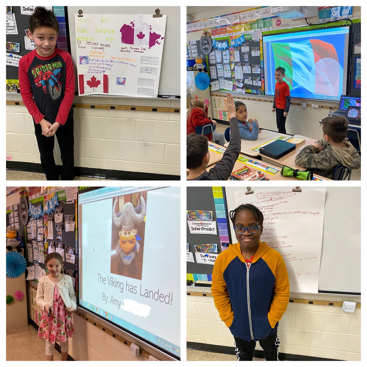 missdansky's tweet photo. The Viking has landed in room 203! Students enjoyed celebrating multiculturalism by researching and sharing a Family Favorite Cultural Recipe. We learned a lot more about each other by sharing the origins of our chosen recipes! #CelebrateDiversity @VoorheesPrin https://t.co/cu9jW0zzIe