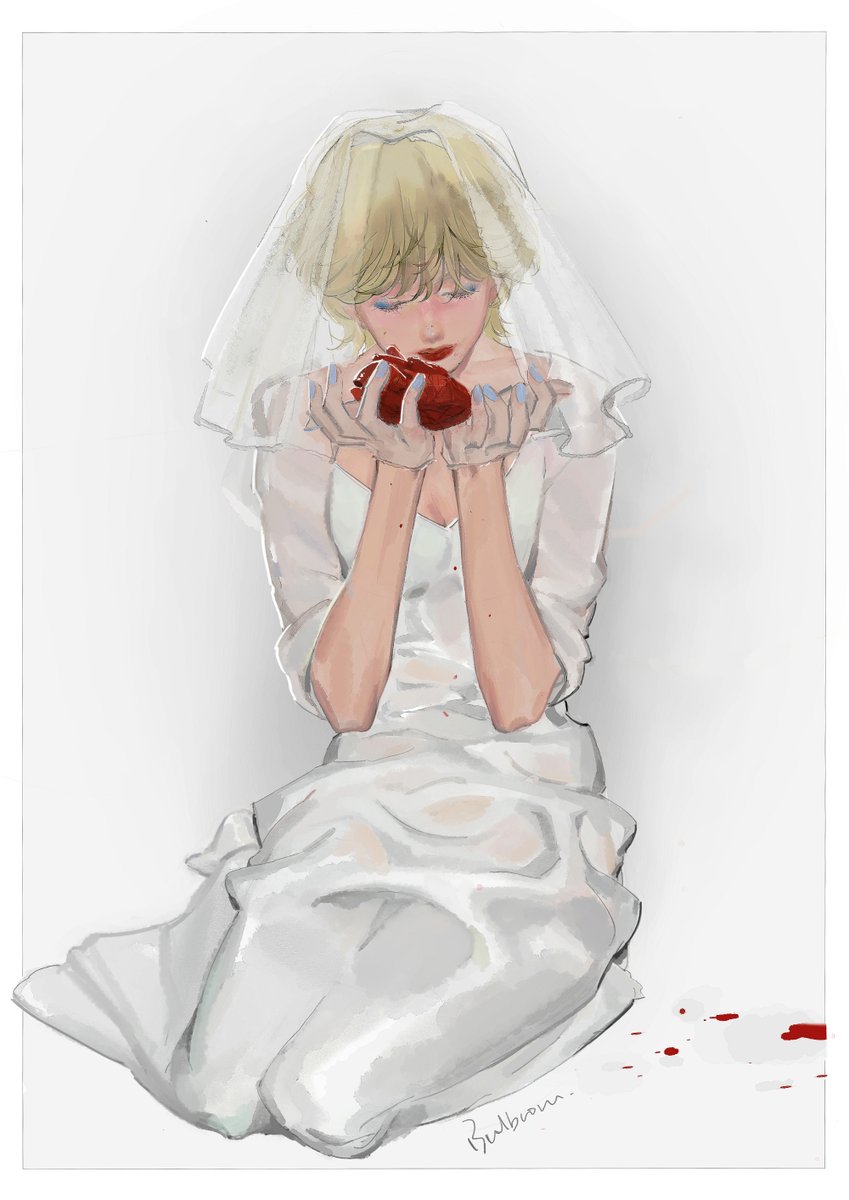Bulbooming's tweet photo. 新娘 https://t.co/c9Bd2cUcBC