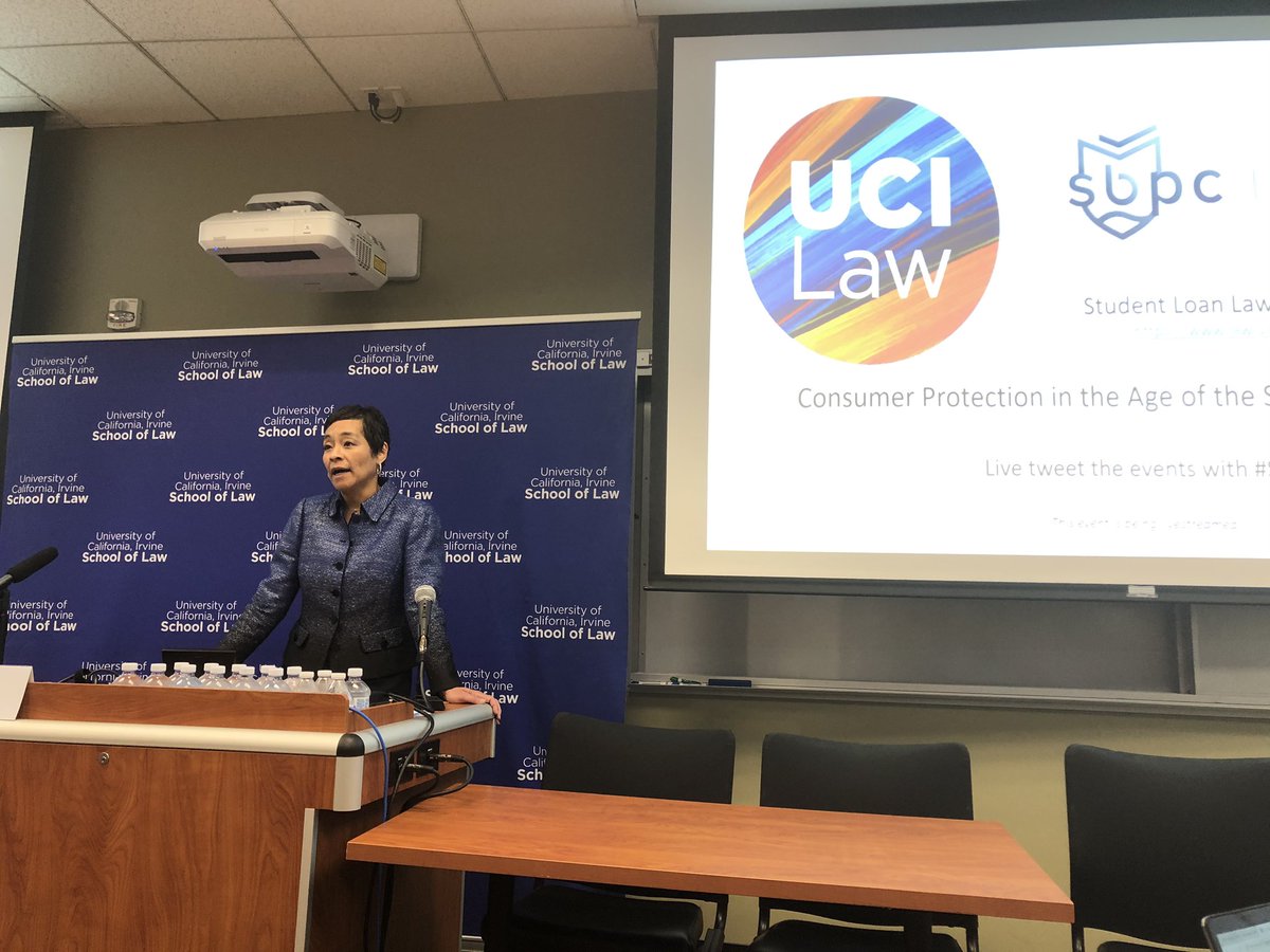 millennial_debt's tweet photo. .@UCILaw’s Dean Richardson kicks us off by calling the #studentdebt crisis a #civilrights crisis. #SLLI
Also, we’re streaming 👇 https://t.co/Gdb80gC6zE