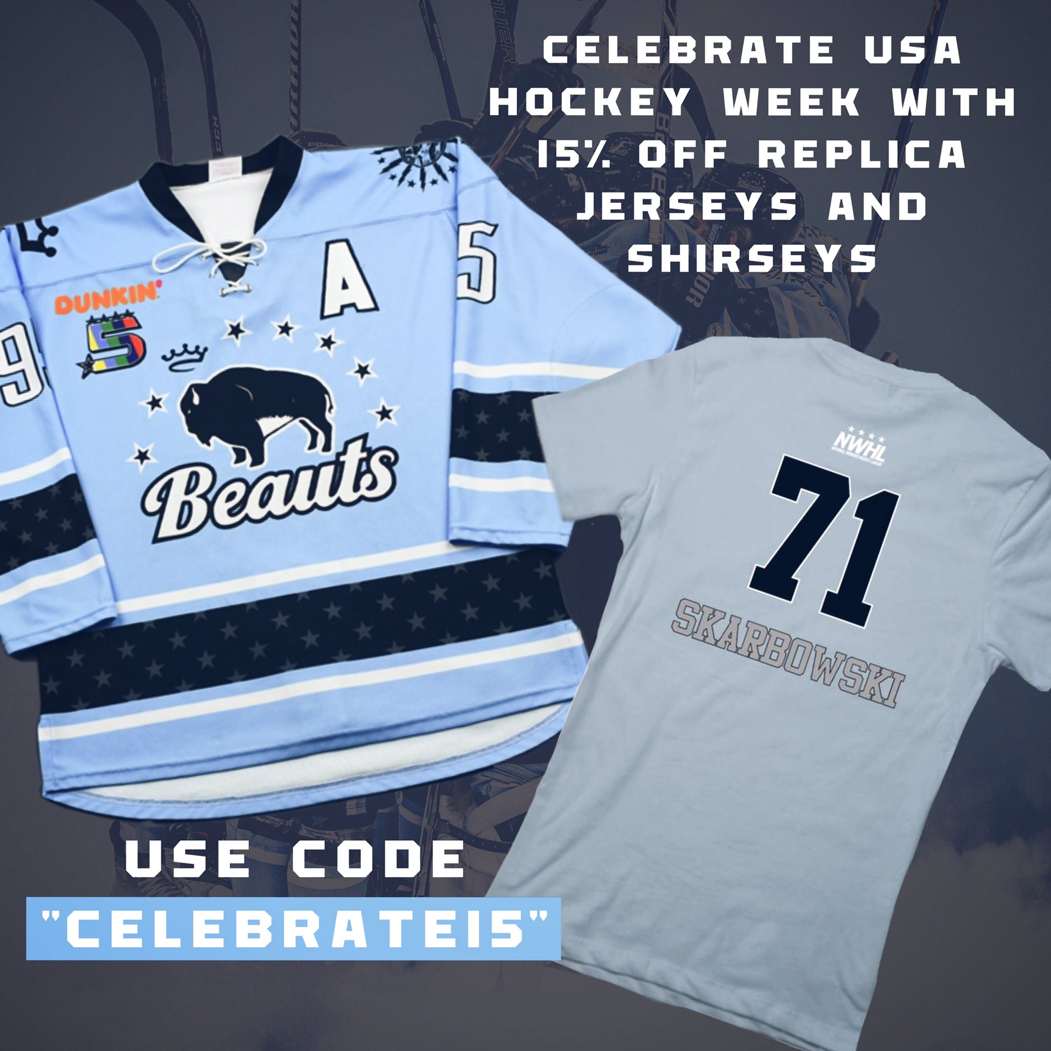buffalo beauts jersey