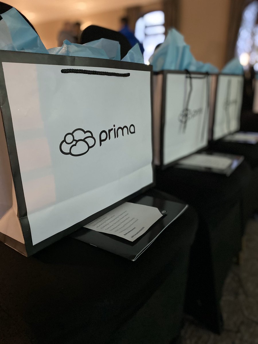 PrimaSoftware's tweet photo. Our Marketing Director, @robbiejharper, kicking off Our Annual Company Meeting 2020!
#PrimaACM2020 https://t.co/xAFjyUMVpQ