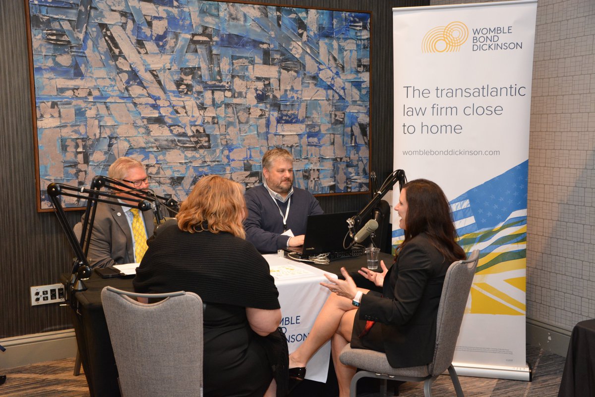 IEL_CAIL's tweet photo. We are so excited to have @WBD_US creating podcast episodes at #IELAnnual this year! Stay tuned for news about the final product. https://t.co/Pd1TiIMYgA