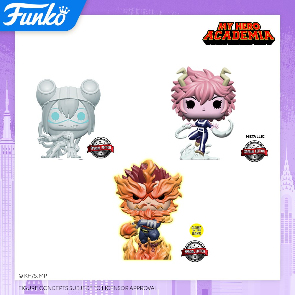 FunkoEurope's tweet photo. Toy Fair New York 2020 Reveals: Pop! Animation - My Hero Academia
https://t.co/J0GsdUVgUK
@MHAOfficial #MHA #FunkoTFNY #Funko #Pop #FunkoPop https://t.co/R6yj8Nq27v
