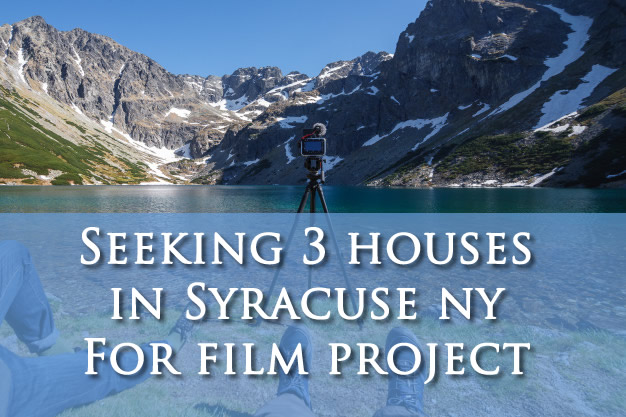 Seeking three homes in Syracuse, NY for a film project shooting in April, 2020. Click link for details and to submit your property. #filmlocationswanted #ny #syracusehomeswanted filmlocationswanted.com/search-listing…