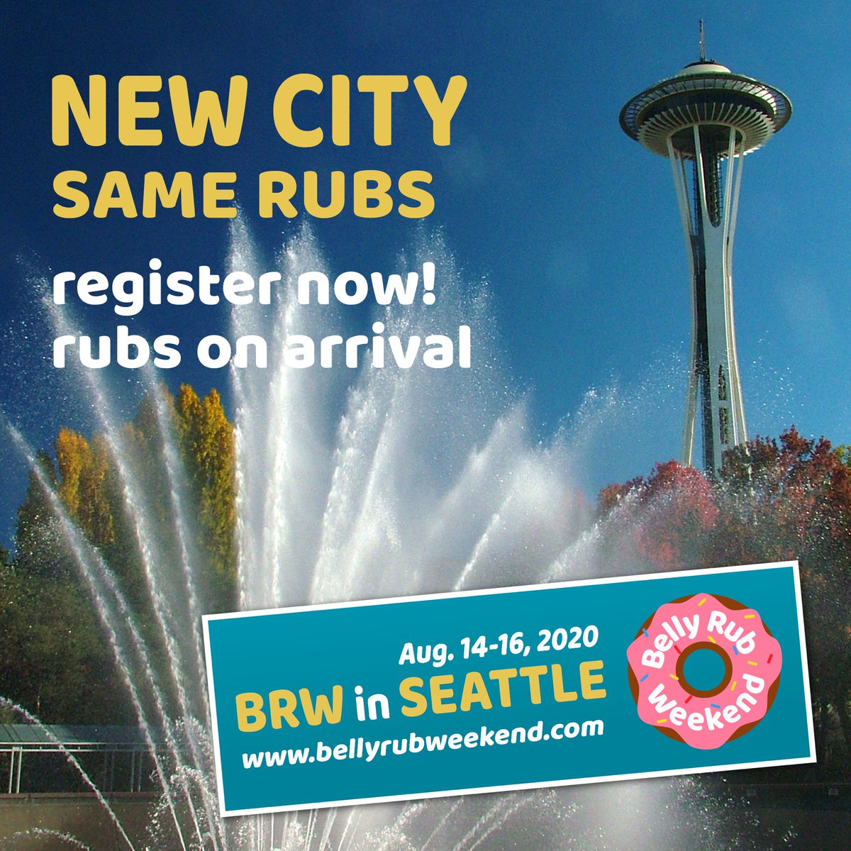 BellyRubWeekend's tweet photo. Registration for BRW 2020 is OPEN. Make your plans today! π©
#brw #brw2020 #bellyrubweekend #bellies #bears #chubs #gaychubchaser #encouragers #bigboys #seattlebears #chubsofinstagram #fatandgay #seattlebears #gayfat #bearstagram #instabears #instachubs #gaychub #chunkygay https://t.co/ooY1GkVZq4