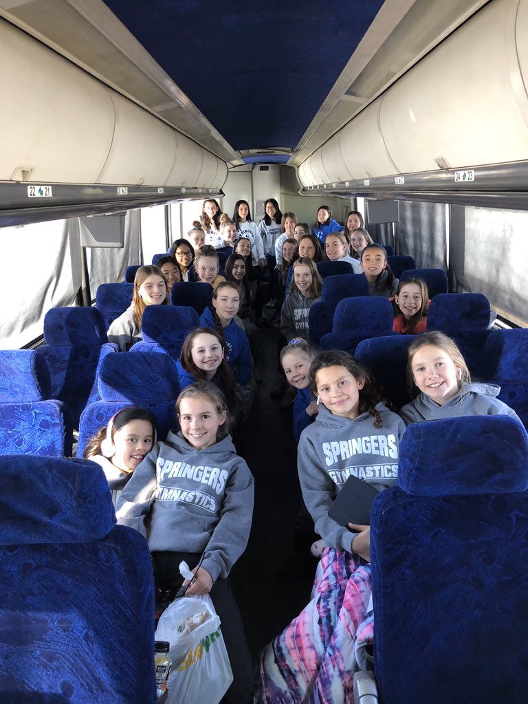 springerswpg's tweet photo. Springers is Minneapolis bound! Our JO6-10 athletes are off to the Twisted Moose Gymnastics meet. https://t.co/HTHQKbnNVQ