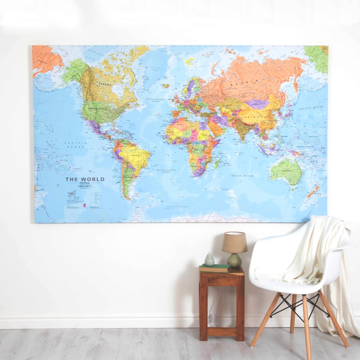 mapsinter's tweet image. When it comes to a canvas on your wall, the bigger the better, we say! This stunning Political World Map on canvas can scale up to 203 cm in width and 122 in height! 😲 #worldwallmap #homedecor 

soo.nr/notZ