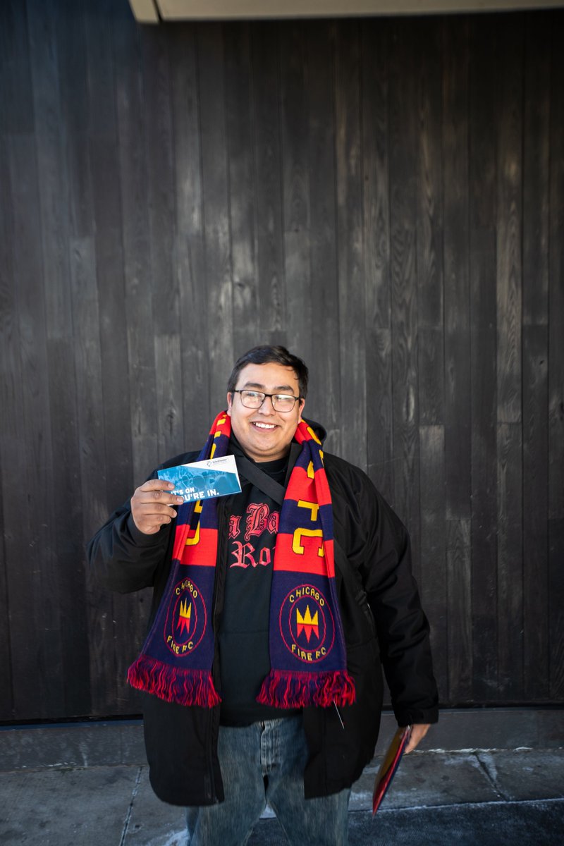 ChicagoFire's tweet photo. @NinisDeli They got the goods. @Fire_Pitch https://t.co/ngYtEmO0cY