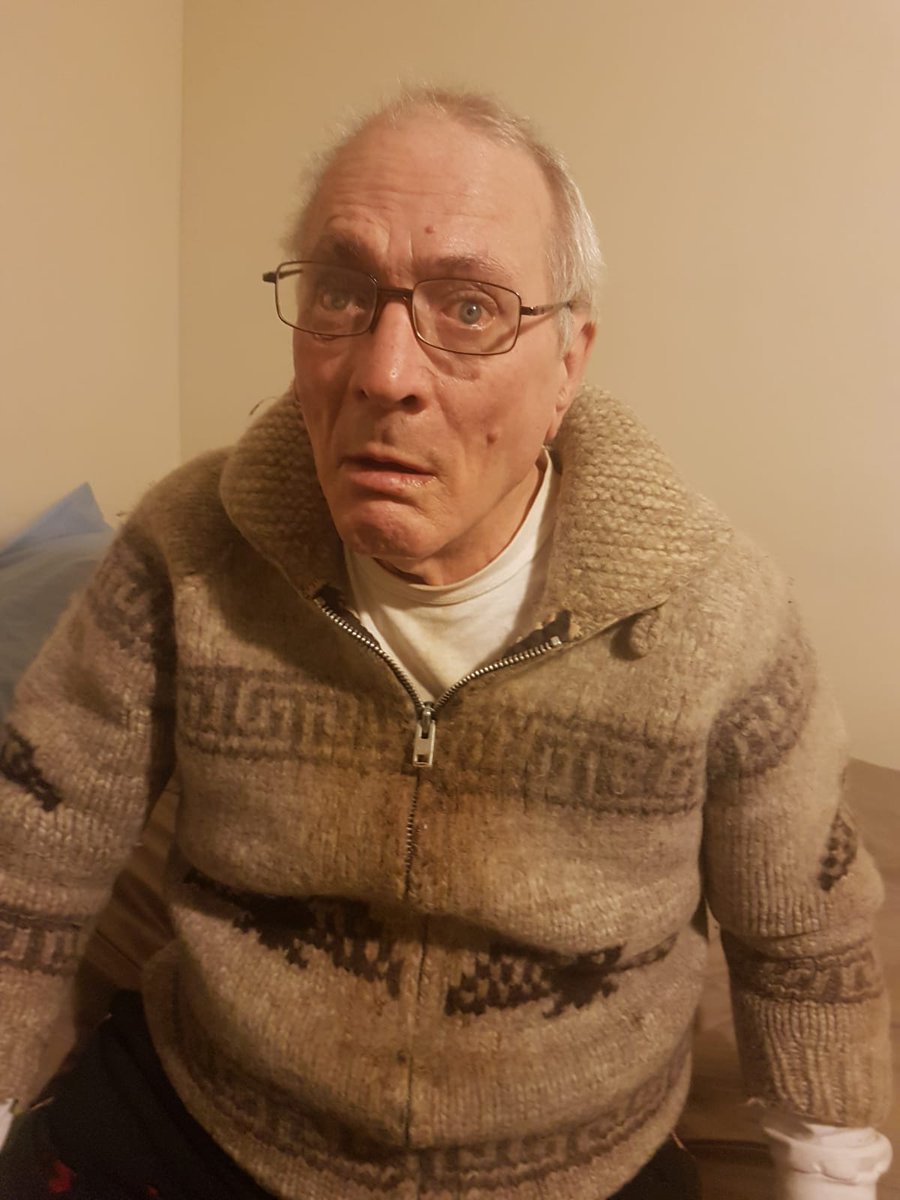 Please RT Missing 20+ Days:
Michael Veilleux, 73
- last seen on Feb 1 at 12:30pm, in Morningside Ave &amp; Finch Ave E Toronto
- described as 5'9", 180 lbs., w/ brown &amp; grey hair
- last seen wearing black prescription glasses, red/grey toque, black jacket, black pants
#GO229874 ^sm