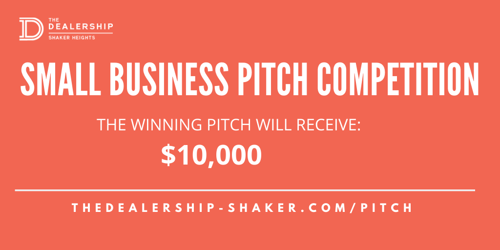 ShakerDevCorp's tweet photo. **Exciting news! The Dealership has updated the winning prizes for the 2020 Small Business Pitch Competition thanks to a very generous donor** 
If you're a small business looking to take the next step, pitch your business for a chance to win $10,000!
Visit:https://t.co/beIExBGsSy https://t.co/h0iepc0fMx