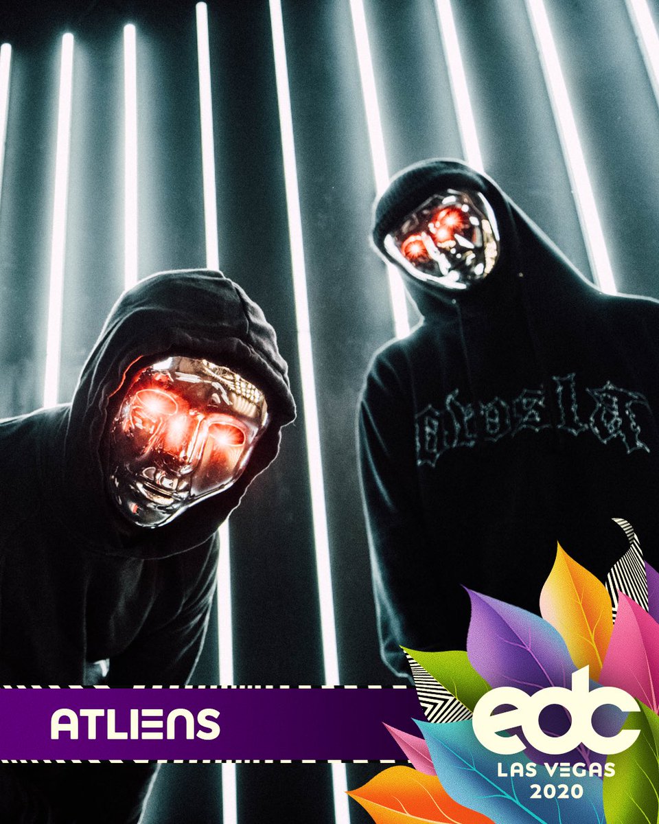 ATLiensOfficial's tweet photo. EDC LAS VEGAS! BEEN WAITING FOR THIS MOMENT OUR WHOLE LIVES https://t.co/qyzULP76rp