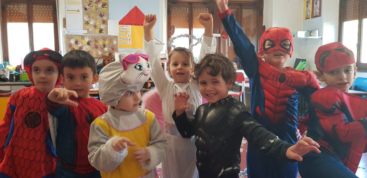 AnnaTomasso's tweet photo. @Ic_Viguzzolo Alla scuola dell'Infanzia di Garbagna, tutti in maschera per festeggiare il Carnevale. https://t.co/ghBnmxOjxp