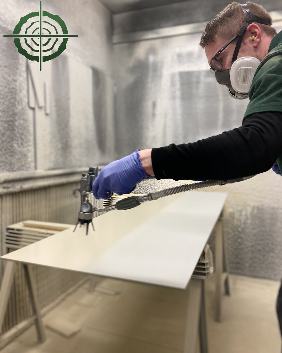 UKPrecisionMade's tweet photo. We have been putting the final touches on a bespoke kitchen in the spray room today, ready to be installed in a beautiful Suffolk home next week.
#painting #Kitchen #kitchendesign https://t.co/4JGSzpgVsU
