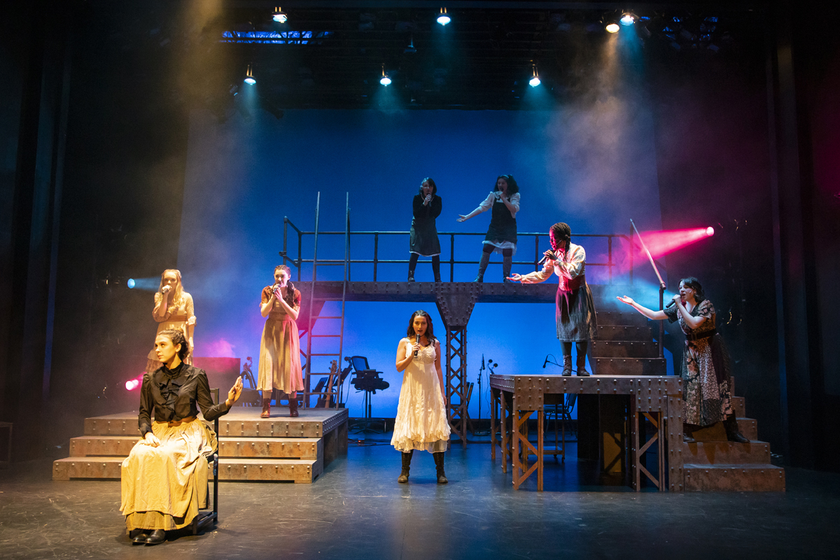 DrewUniversity's tweet photo. Only a few more performances of the #DrewU spring show, Spring Awakening, on stage through Saturday.

Hear from the cast and director: https://t.co/65Dlkp16zP https://t.co/MYSYozlQjg