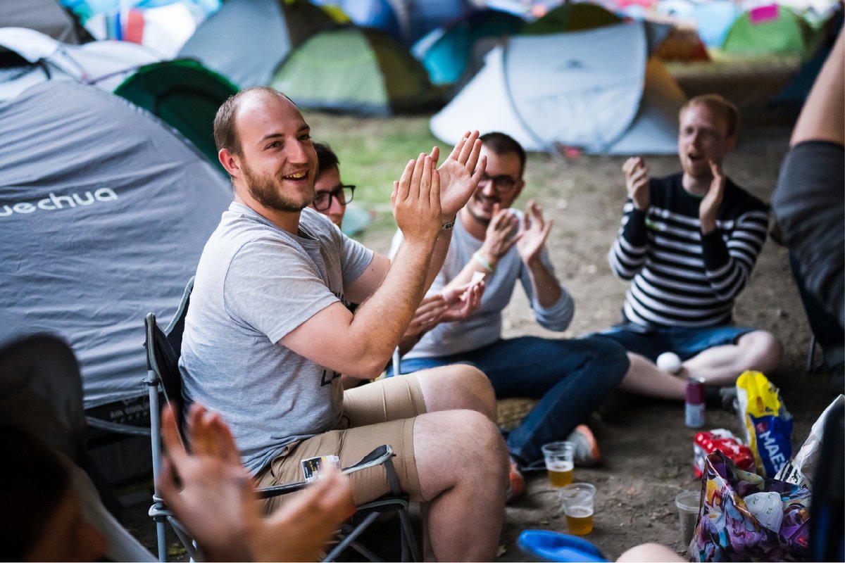 micbelgique's tweet photo. You don't know what the camping options are? Have a look to our website, you will find all the info you need! ⛺ This year you can choose between Standard Camping or Quiet Camping! > https://t.co/muLEIJBpTl
#camping #hackaton #devfestival #festinfo #developers #hitw2020 #hitw20 https://t.co/plv39jQ5xt