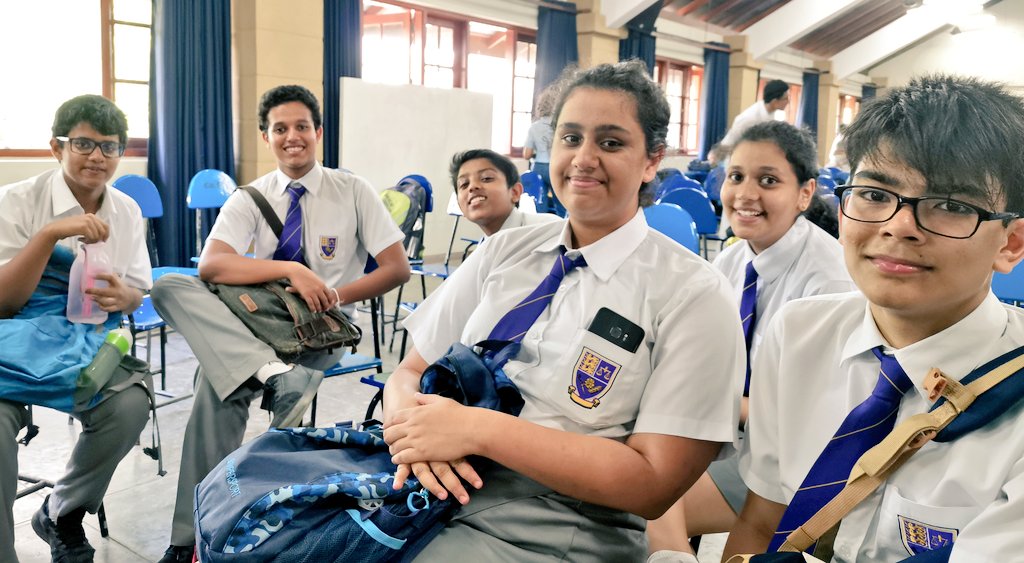 BSC_SSClubs's tweet photo. Intermediate #BSCDebate are excited for their first major #Debating #tournament this season!
Seniors Prisha + Theekshana trained Dhanika, Imadh, Avinash, Shae and Sanhida for the #LawFacs! Thanks Shanelle for coming to support😍
@BSC_Principal @BSC_SSHead @BSColomboLK #GoBSC❤️ https://t.co/5y35VW95zR