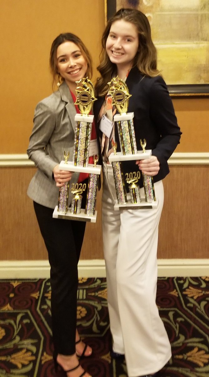 KluckKurt's tweet photo. 2nd and 3rd in the State! @BrookeMonoski @DecaNorthern @DearOldNorthern https://t.co/S55Ngn0MJO