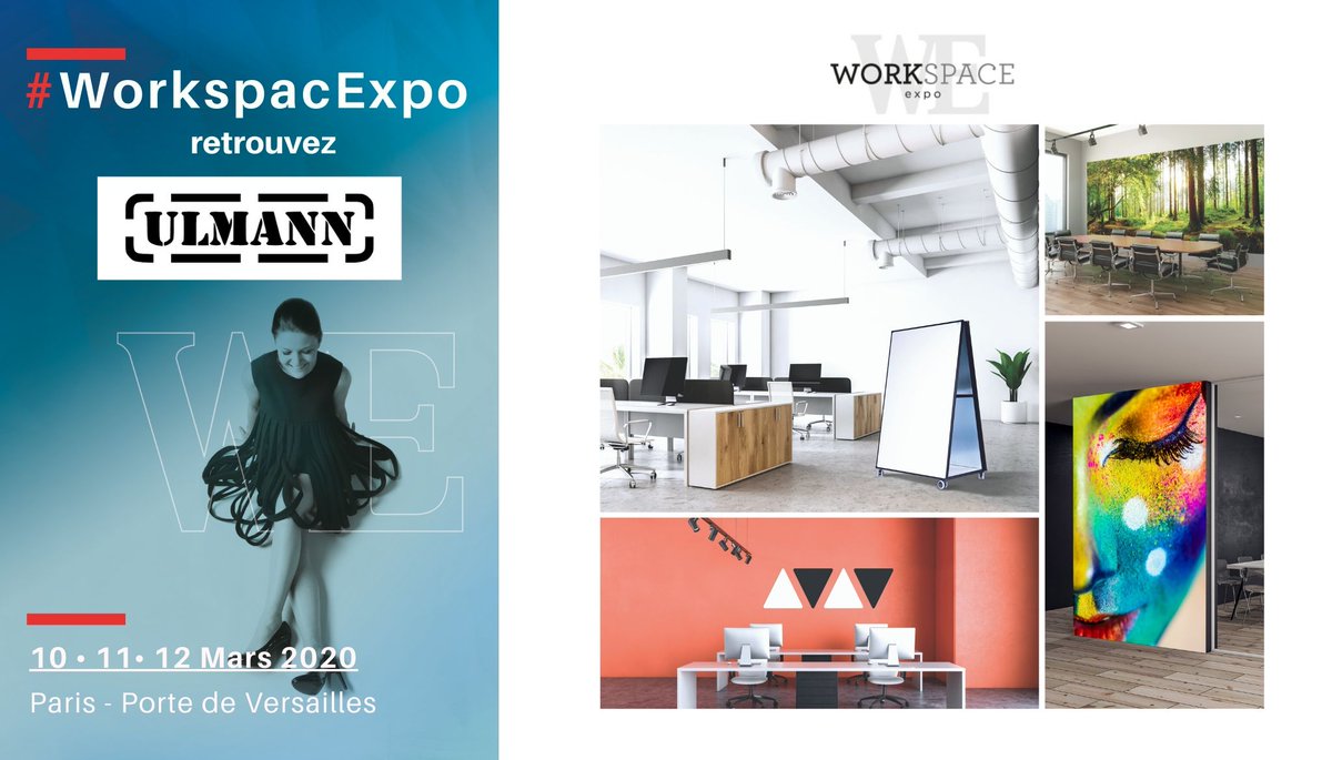 WorkspaceExpo's tweet photo. #Focus sur @ByUlmann 
Propose une gamme d'écrans numériques interactifs et l'impression sur tôle par subligraphie : une vision moderne des aménagements de bureaux.
Rencontrez-les à #WorkspacExpo du 10 au 12 Mars→ https://t.co/htapG9s62t
#design #mobilier #workplace #innovation https://t.co/5cLRBa3ubE