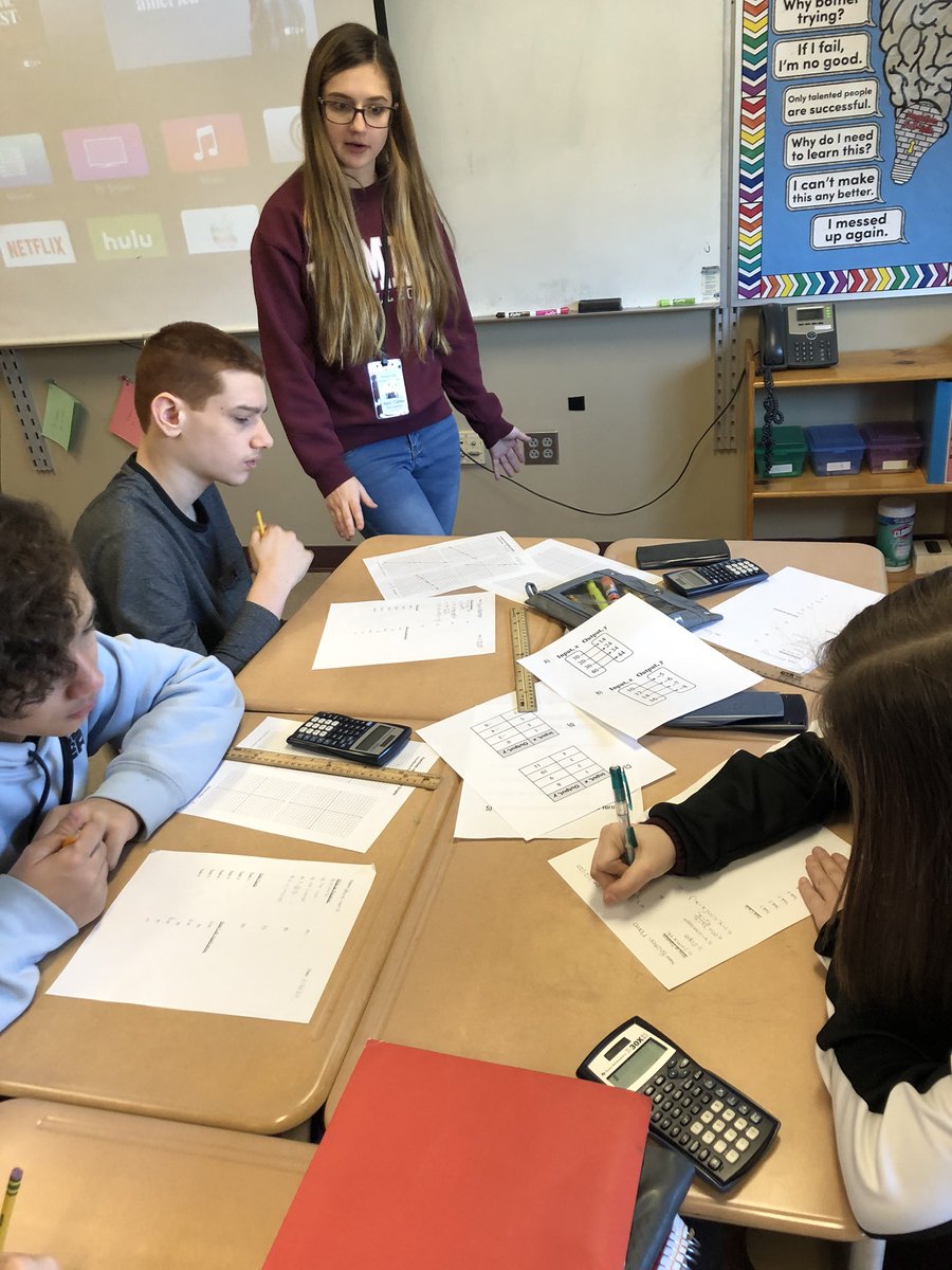 robins1029's tweet photo. Ms. Callas leaded station rotations to review functions with @HowellTwpMSS PA students. #mathrocks #mathisfun #icandomath https://t.co/xrVaHrtkOP