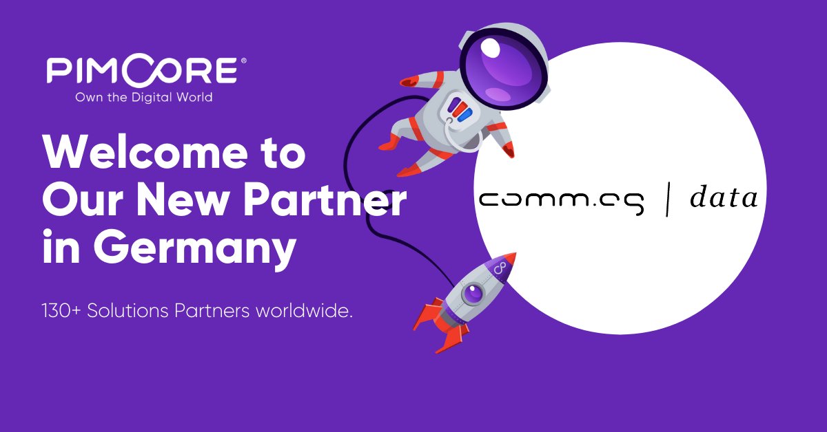 pimcore's tweet image. 📢📢 We welcome comm.ag Communication Agency GmbH from Germany as our latest partner. Know more.  bit.ly/2T3IaO9 #pimcorepartner