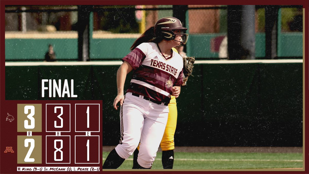 ArieAnn Bell drove in a run and scored another in the 3-2 win over #17/15-ranked Minnesota.