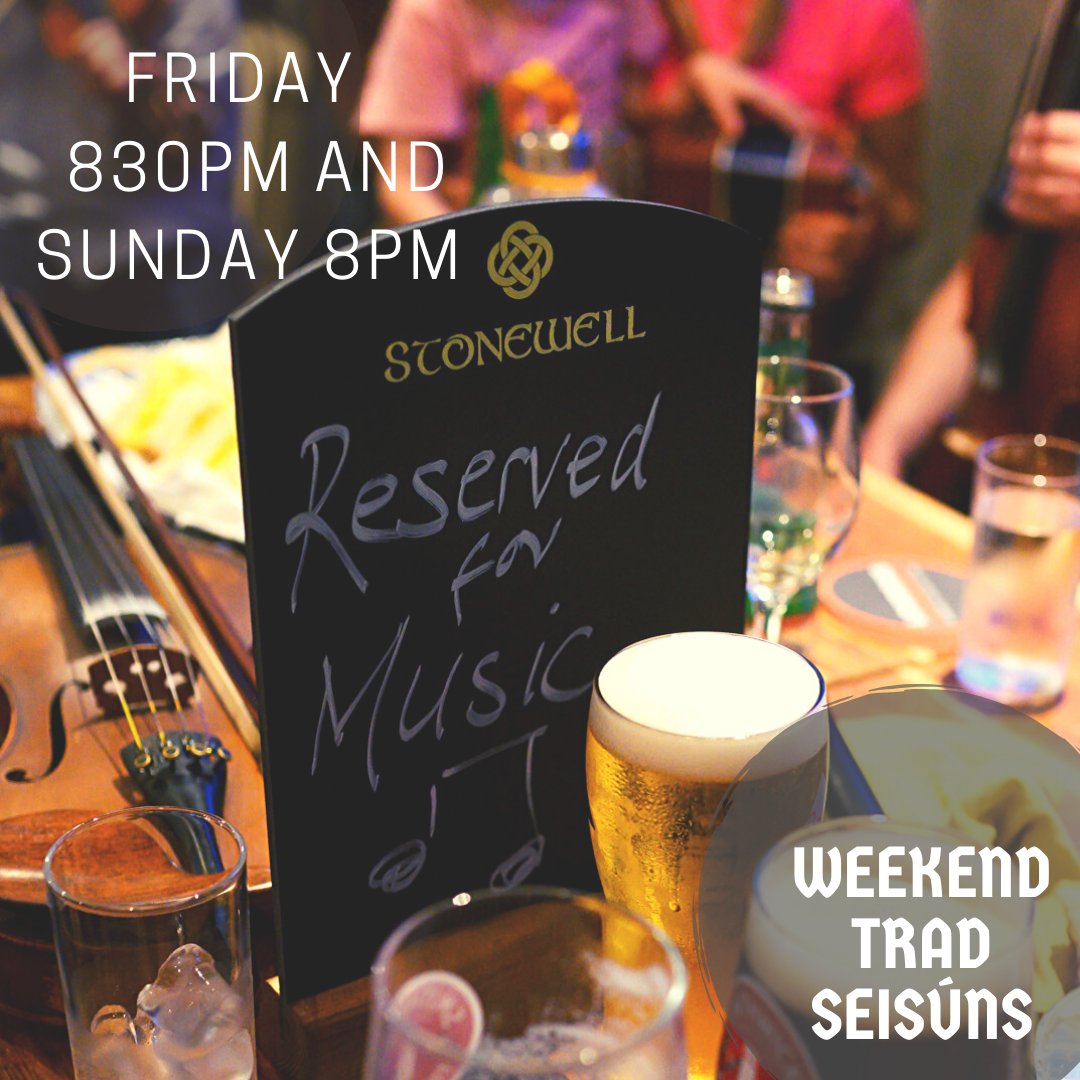 Join Brendan Larrissey and Mike Considine for a few jigs and reels tonight fro 830pm #kinvaraproud #connollysseisúns