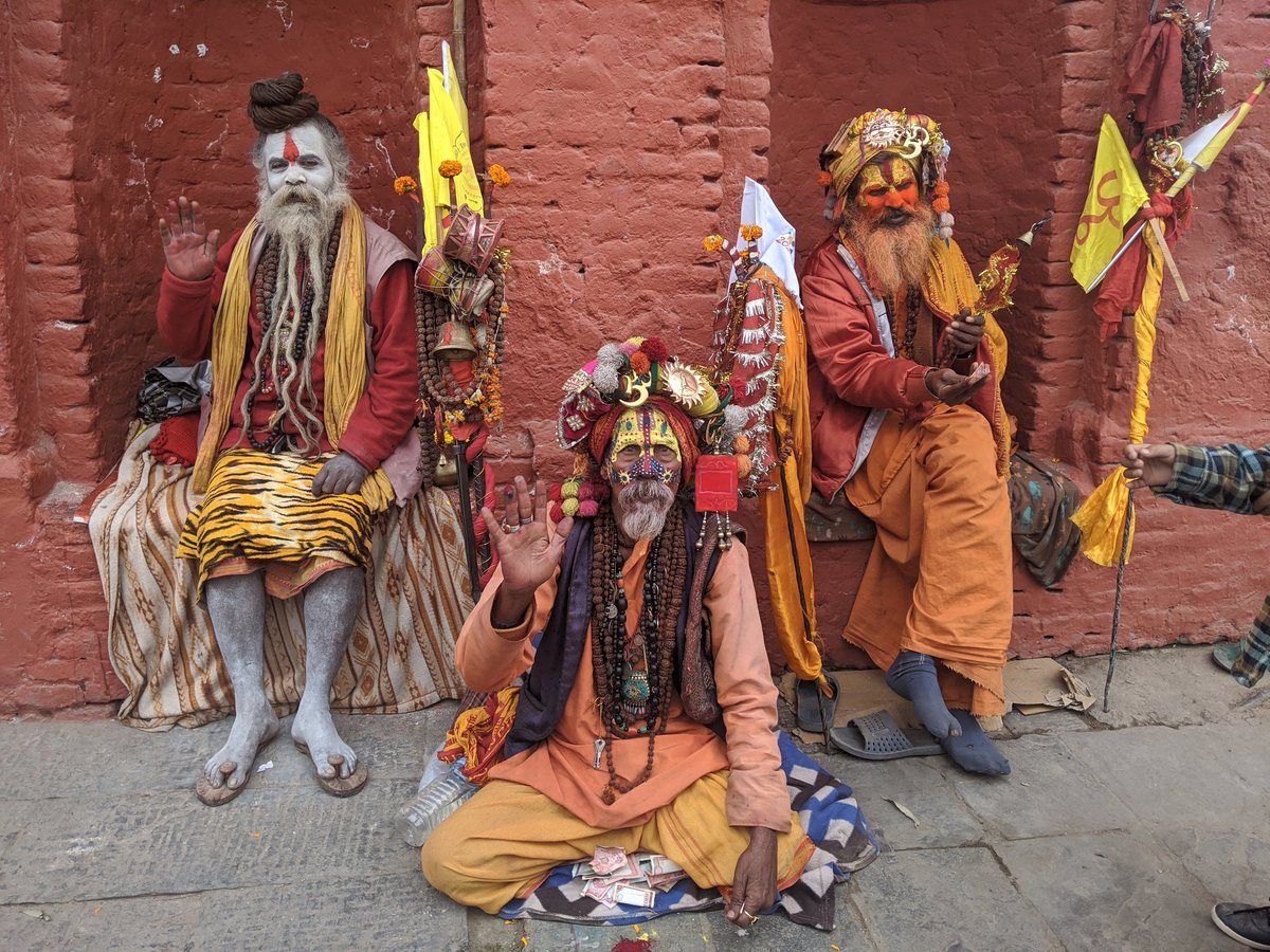 Happy Maha Shivratri from the gang at Pashupatinath! <a href="/VisitNepal_2020/">Visit Nepal 2020</a> <a href="/visitnepal2011/">Nepal Tourism</a>