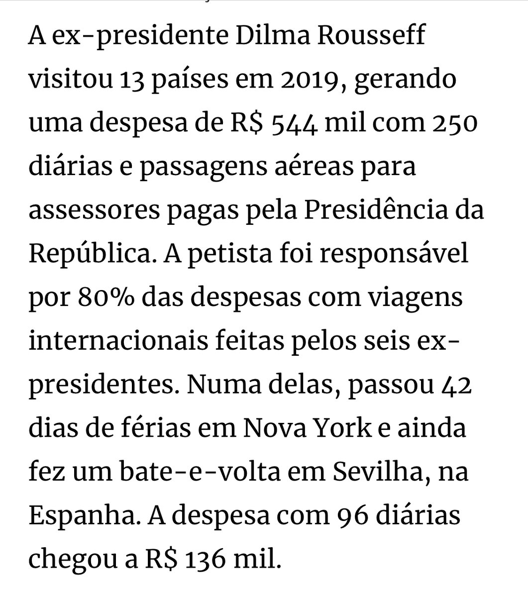 Ricamconsult's tweet image. Mesmo fora do governo, Dilma Rousseff continua dando prejuízo ao país.
Imagem: Gazeta do Povo