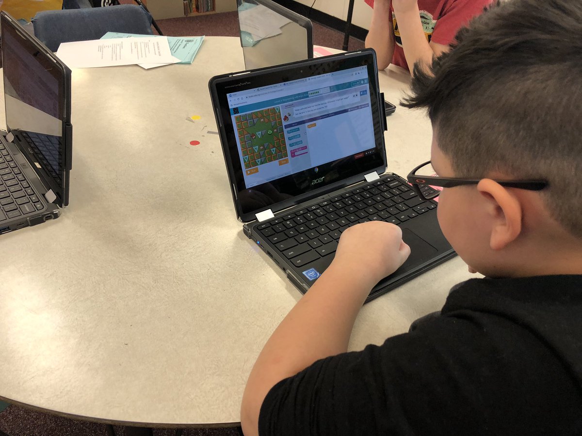 Mrs. Vallerio’s absolutely loved learning how to code. Once Mr. Dale got us started we didn’t want to stop for lunch! <a href="/DrAaronRoberts1/">Dr. Aaron Roberts</a> <a href="/Methacton/">Methacton Schools</a> <a href="/bradjdale/">Brad Dale</a>