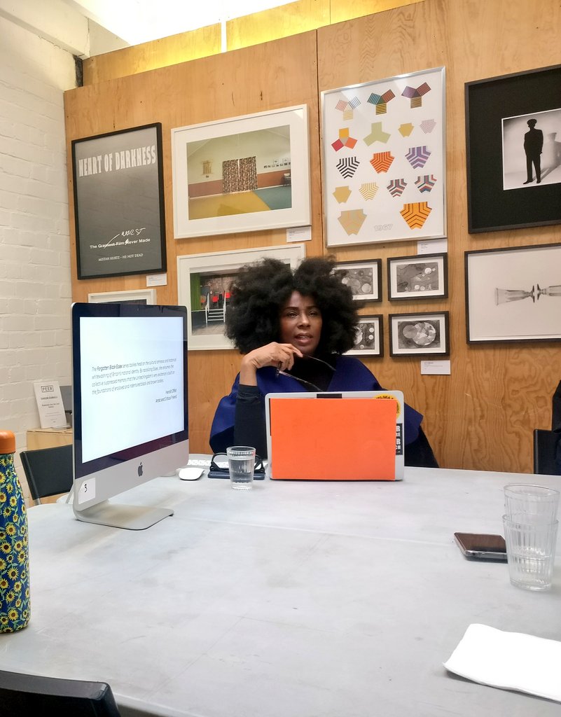 HelloHoxton's tweet photo. Brilliant talk this afternoon with @thisiselsajames and #PEERAmbassadors discussing her work and the importance of challenging fixed/assumed/specific narratives that we often encounter day-to-day #ElsaJames #ArtistTalk #paulhamlyn #ExploreandTest https://t.co/B70bUfqc88