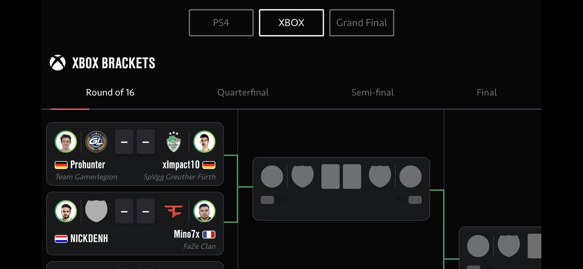 ProhunterFIFA's tweet image. Undefeated in the whole qualifier &amp;amp; 5-0 in Swiss rounds today.

My goal is to get auto-qualified for #FCC5 

I need 2 wins, this all means nothing if I dont win tomorrow.
Have to play my best Fifa tomorrow. 🔥🔥🔥

First match vs @xImpact10 at 1pm.

Dont choke tomorrow. 🙏🏽🙏🏽