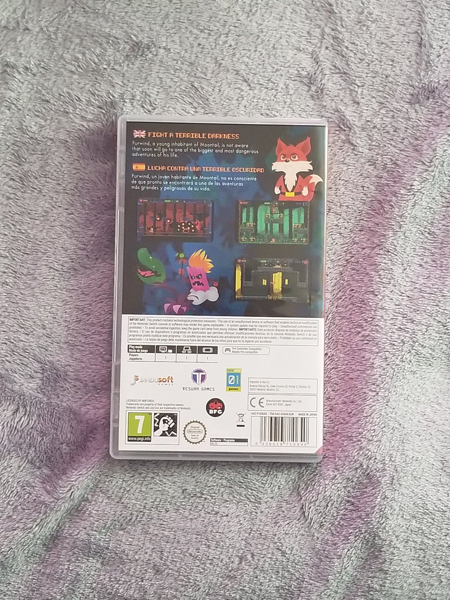 DragonMstrAlex's tweet photo. Switch physical #285 is Furwind: Special Edition from @JanduSoft. #SwitchCorps #Switchruary https://t.co/EMuU9lt65B