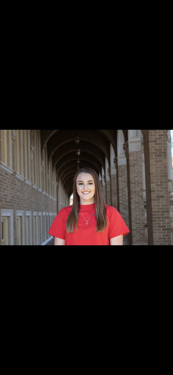 RaiderAwakening's tweet image. Meet your RAL
Ending the week with...
Table Staff Head

Name: Danielle Baas
Classification: Junior
Major: Education (middle school math)
Hometown: Roanoke, TX
RA Retreated: 57 Eternal Pursuit 
Favorite Saint: St. Catherine of Siena 
Favorite celebrity: Jana Kramer