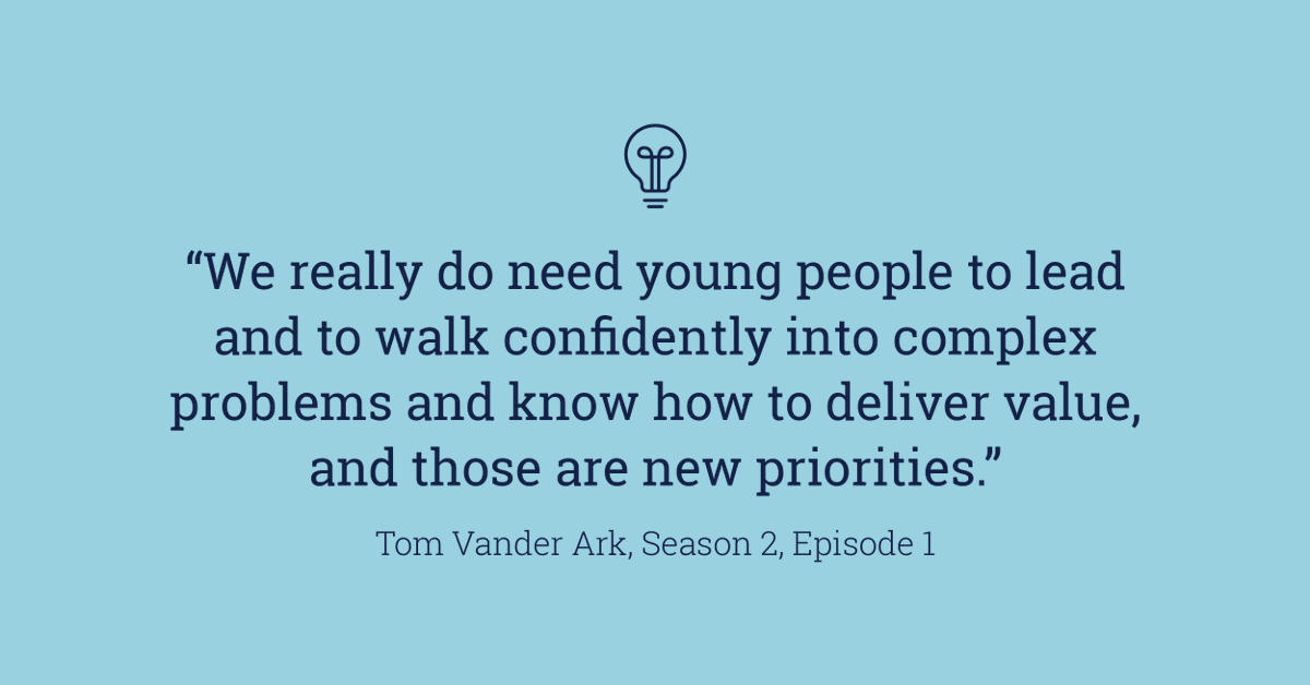 Getting_Smart's tweet photo. Check out this great conversation with @tvanderark on Season 2 of the #UpskillWithEdtech podcast by @SkillRiseOrg on why the #FutureOfWork is about humans.
https://t.co/hzeUKA5ahR https://t.co/wqRvb7ii7P