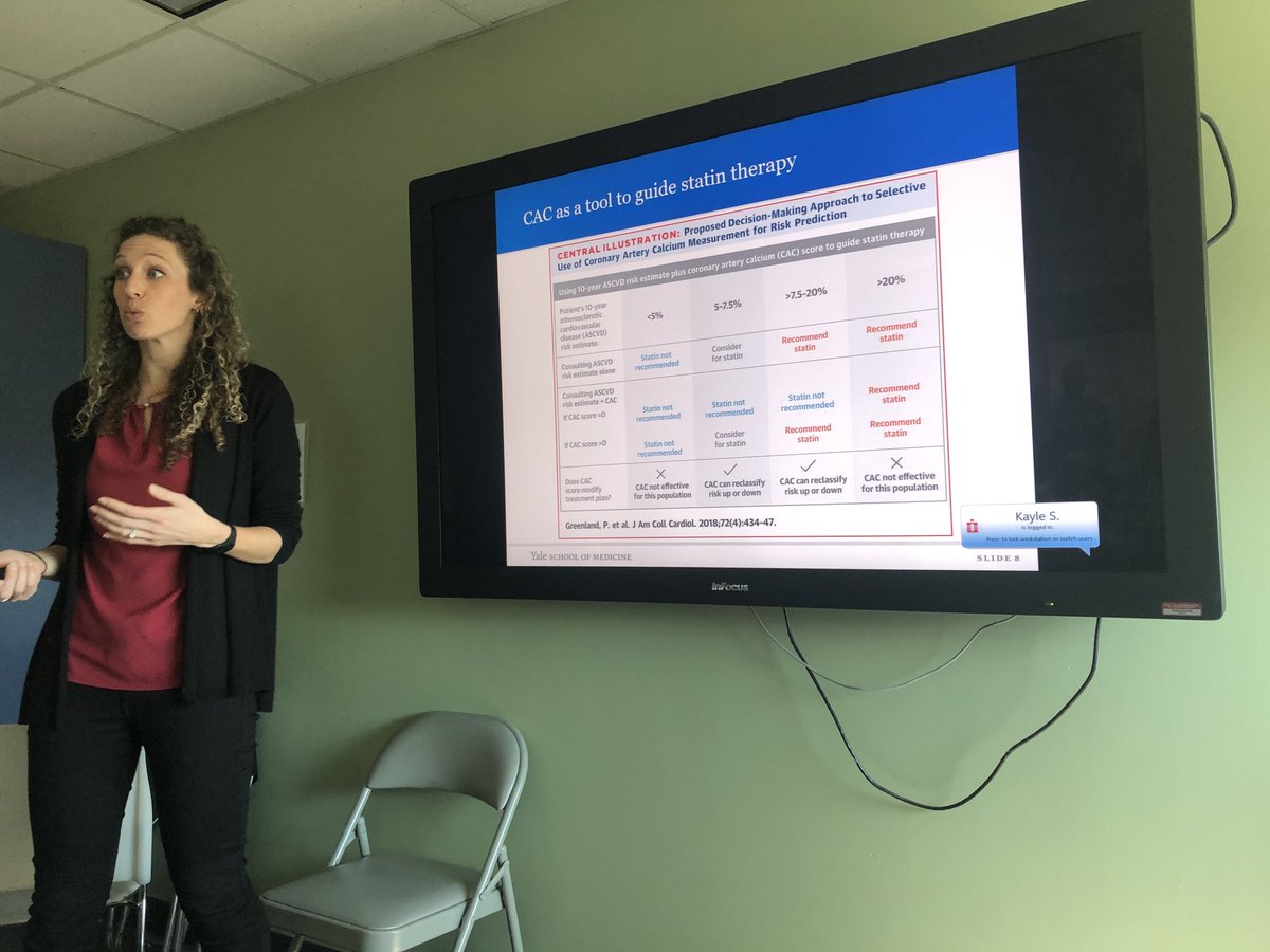Yale Internal Medicine Chiefs (@yaleim_chiefs) on Twitter photo PGY-3 <a href="/KayleShapero/">Kayle Shapero</a> taking us through the decade's Top 10 advancements in #cardiology: #CAC scores, #SGLT2 inhibitors, hyperTG, DOAC's, tafamadis, #Entresto, #PCSK9 inhibitors, #GOREDFORWOMEN, and precision medicine, and red meat controversy. PGY-3 <a href="/KayleShapero/">Kayle Shapero</a> taking us through the decade's Top 10 advancements in #cardiology: #CAC scores, #SGLT2 inhibitors, hyperTG, DOAC's, tafamadis, #Entresto, #PCSK9 inhibitors, #GOREDFORWOMEN, and precision medicine, and red meat controversy.